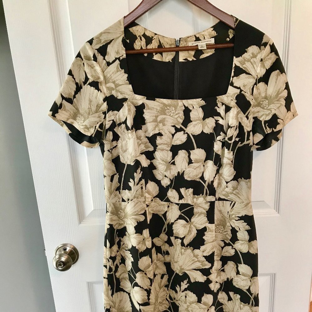 Banana Republic Spring Flower Dress Size 8